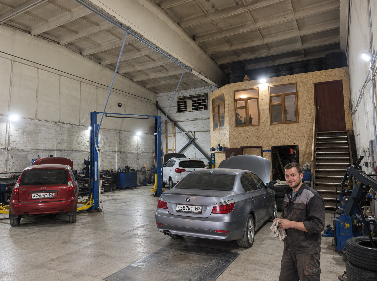 Ремзона автосервиса Альфа в Кемерово